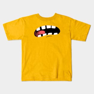 Funny mouth Screaming Kids T-Shirt